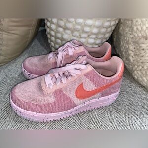Nike Women's Air Force 1 Crater Flyknit 'Pink Glaze' DC7273-600 Sneaker Size 7.5
